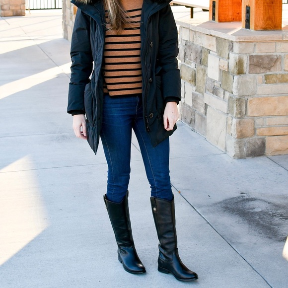 Frye black leather Melissa Button tall boot size 6.5 - Picture 11 of 13